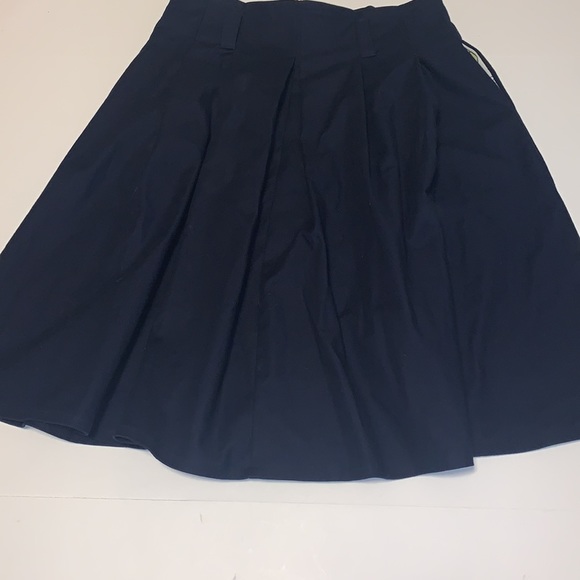 🆕 Handmade Blue Harajuku Academia Schoolgirl Pleated Skirt - Women’s Size Large - Picture 5 of 9